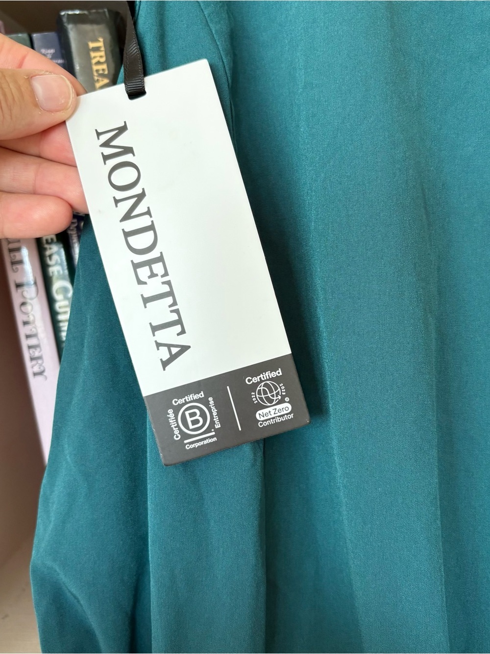 Minders Women's Teal Cross Back Sleeveless Jumpsuit - Picture 7 of 9